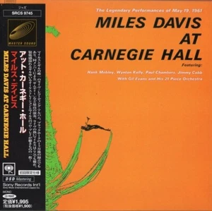 Miles Davis At Carnegie Hall 1961 JAPAN MINI LP CD Paper Sleeve w/OBI Jimmy Cobb - Picture 1 of 2