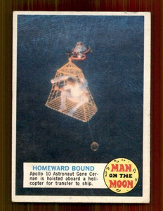 1969 O-Pee-Chee Man on the Moon #50B Homeward Bound EX