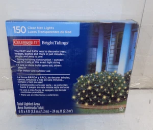 NEW! 150-Count Clear Incandescent Net Lights, 24 sq. ft., - Picture 1 of 1