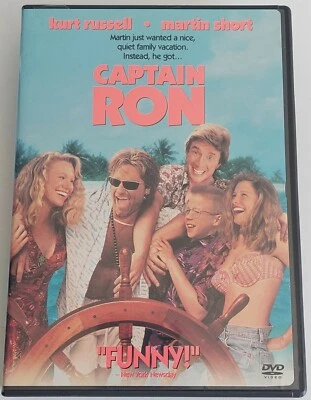 Captain Ron (Touchstone DVD, 1992) Kurt Russell, Martin Short - Image 1 of 3