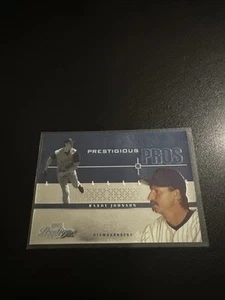 2004 Playoff Prestige #PP-7 Randy Johnson Prestigious Pros card - Picture 1 of 3