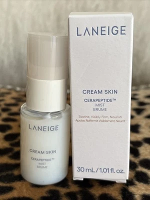 New Laneige Cream Skin Cerapeptide Mini Spray Mist 1.01 fl.oz - Image 1 of 2