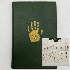 The Finger Print Instructor w Plates (1942) Frederick Kuhne Hardcover Very Good - Picture 1 of 16