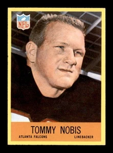 1967 Philadelphia #7 Tommy Nobis RC EXMT X3401050 - Picture 1 of 3