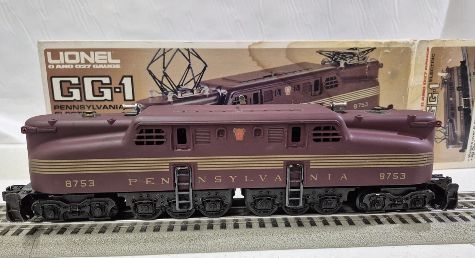 Lionel O Gauge 6-8753 Pennsylvania GG-1 Locomotive NIB - Tested-Nice - Image 1 of 4