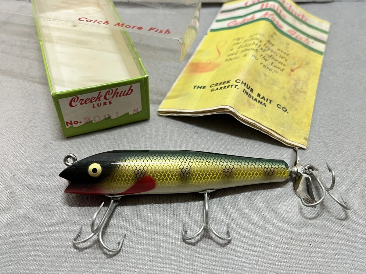 Creek Chub Original Vintage Frog Lure Vintage Fishing Lures for