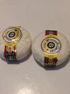 2X Roger & Gallet SANDAL WOOD 5.2 oz 150 g Savon Perfumed Soap Vtg SEALED - Picture 1 of 4