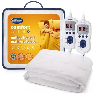 Colchón acolchado térmico Silentnight doble, multizona - Imagen 1 de 7