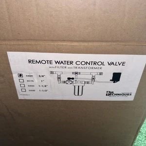 Air Techniques 53020 Remote Water Control Valve 3/4” with Filter 115 VAC - Picture 1 of 9