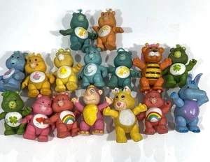 Vintage Care Bears (1980er Kenner) PVC 3" bewegliche 16 Figuren Sammlung Lot süß - Bild 1 von 18
