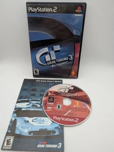 Gran Turismo 3 A-Spec Sony PlayStation 2 PS2 Complete CIB Black Label - Tested - Picture 1 of 6