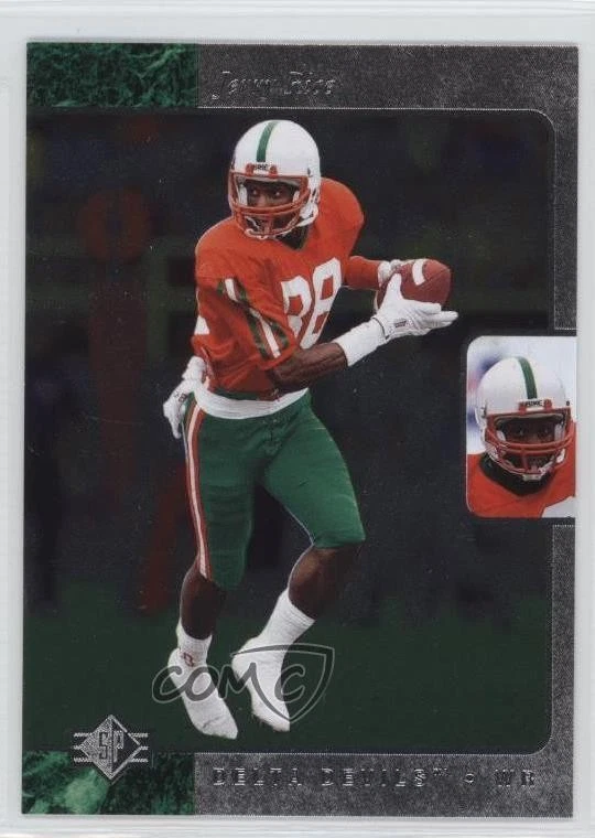 2013 SP Authentic 1996 SP Design Jerry Rice #96SP-106 HOF - Image 1 of 2