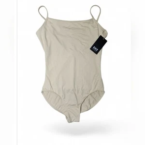 Camisola Bloch for Dancers Mujer Leotardo Talla Grande Beige Desnudo Nueva con Etiquetas - Imagen 1 de 8
