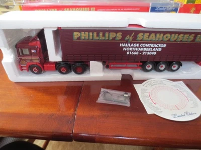 Corgi CC12012 MAN F2000 Curtainside Phillips Seahouses Ltd Limited Edition - Image 1 of 4
