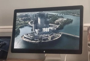 Apple Thunderbolt LED Cinema Display A1407 27" 2560x1440 - IPS Monitor Grade B+ - Picture 1 of 9