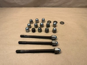 Jaguar XKE E-Type Head Studs and Nuts Grab Bag OEM - Picture 1 of 7