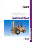 Fork Lift Truck Brochure - Case - 584E 585E 586E (LT277)
