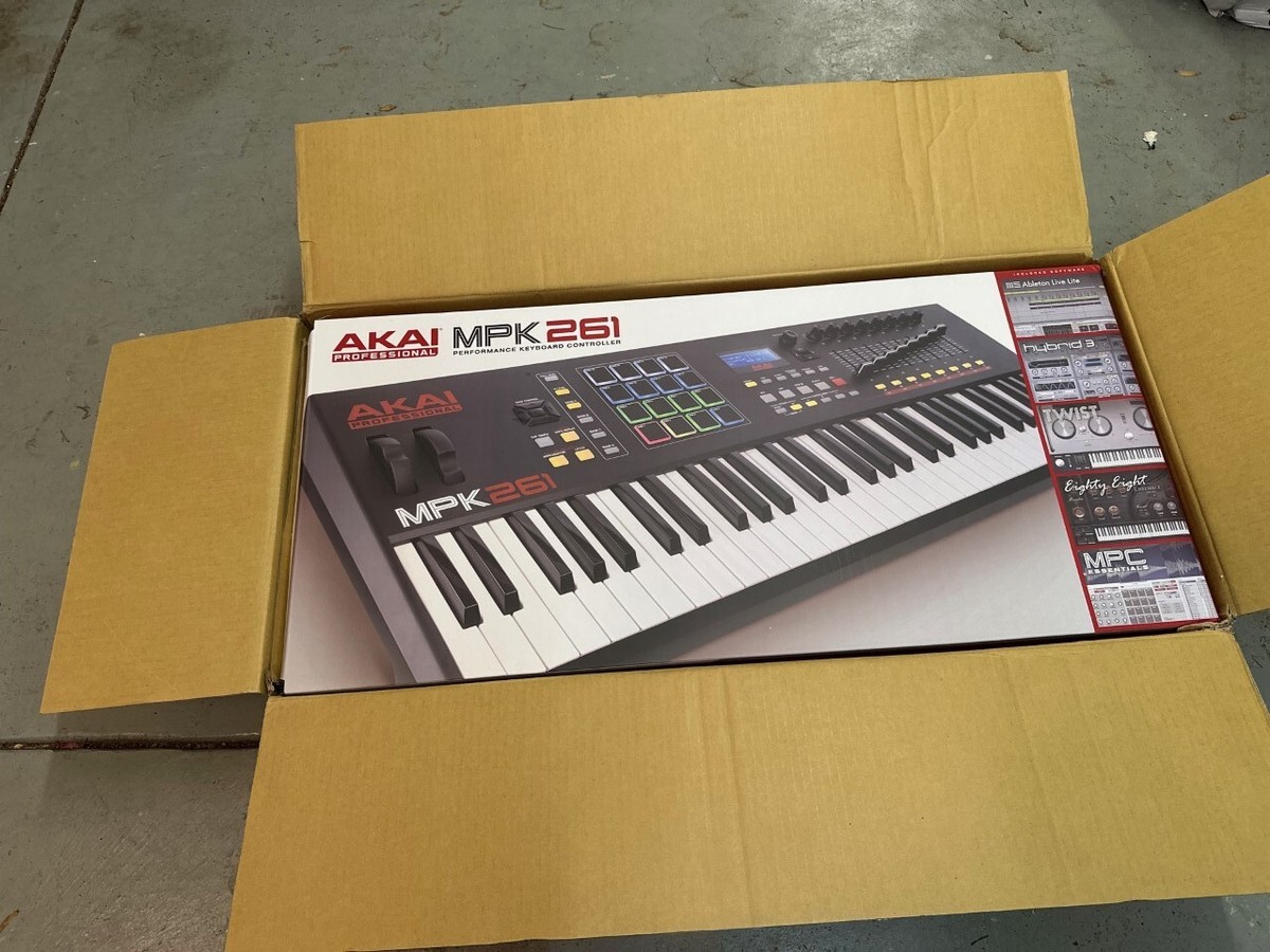 動作品】AKAI professional MPK261 MIDI キーボード