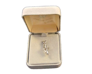 NOS CARLA STERLINGSILBER MAJORETTE CHARM - Bild 1 von 7