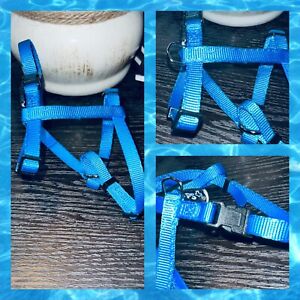 🐶Step-In Dog Harness Small 16-24in {Blue} Up - 20 Lbs. {Brand New}🐶