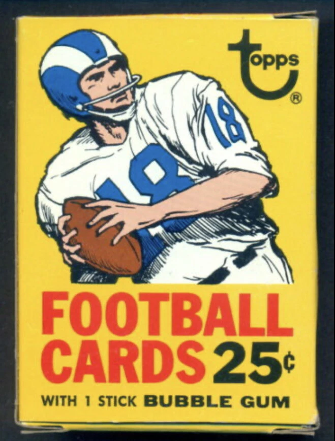 1971 Topps Football Card Complete Your Set   1 - 263 - Image 1 of 1