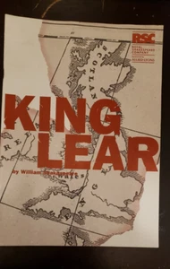King Lear by William Shakespeare PROGRAM -1993 -by Royal Shakespeare Company RSC - Picture 1 of 3