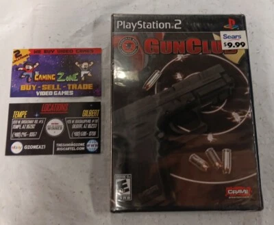 PS2- NRA Gun Club 'Black Label' (PlayStation 2) BRAND NEW!! FACTORY SEALED  - Image 1 of 4