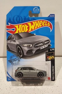 Mercedes-Benz Clase A 2020 Hot Wheels #194 '19 gris HW Nightburnerz 1:64 - Imagen 1 de 5