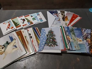 Lote de 33 Tarjetas de Colección Feliz Navidad Vacaciones Sin Usar con Sobres Varios - Imagen 1 de 5