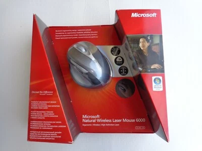 Microsoft Natural Wireless Laser Mouse 6000 - Image 1 of 4