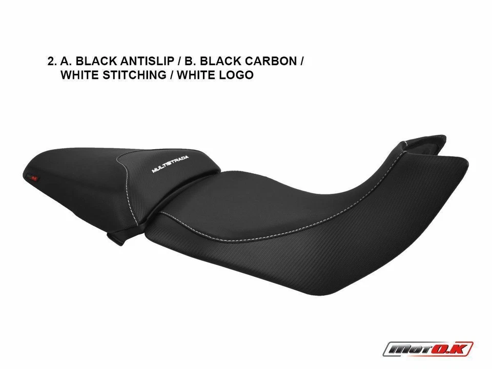 Ducati Multistrada 1200 2015-2017 MotoK Seat Cover waterproof anti slip B838/2 Foto 1 de 1