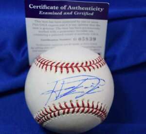 Howie Kendrick PSA DNA Coa Autograph Major League OML Signed Baseball