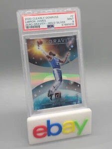 2020 CLEARLY DONRUSS ZERO GRAVITY #2 LEBRON JAMES HOLO SILVER /10 PSA 9 MINT - Picture 1 of 3