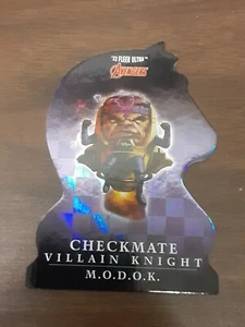 2022 UD Fleer Ultra Avengers MODOK Checkmate Villain Knight Diecut SSP - Picture 1 of 1