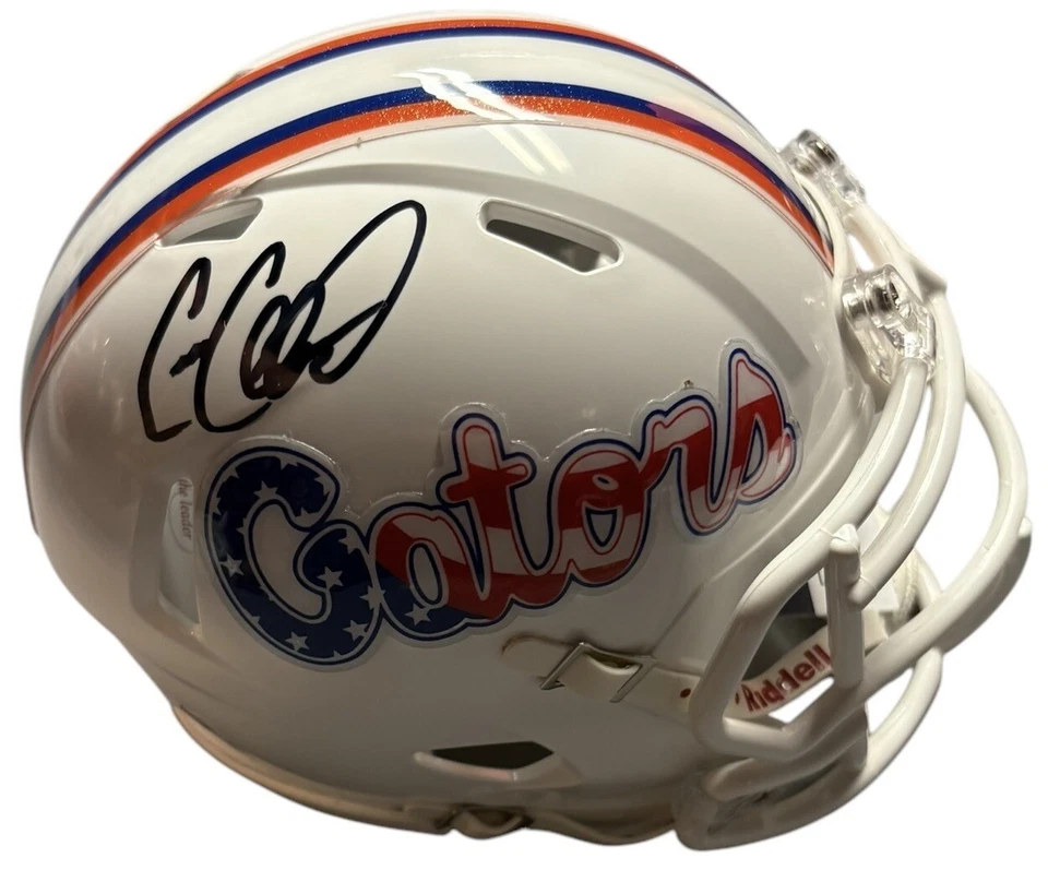 Florida Gators Cris Collinsworth Signed Mini Helmet JSA Certified Bengals NBC - Image 1 of 1