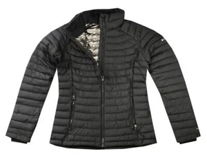 Chaqueta acolchada Columbia para mujer White Out ll Omni Heat (S, negra) - Imagen 1 de 1