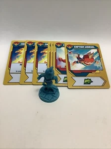 CMON Marvel United CAPTAIN MARVEL Figure w/12 Card Deck - (E) - Picture 1 of 3