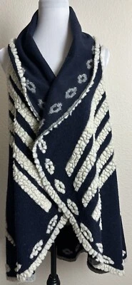 Chaleco Ryan Michael Phoenix talla única para la mayoría de la mezcla de lana hecho en Italia Foto 1 de 4