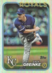 2024 Topps Series 2 Zack Greinke #610 Rainbow Foil - Picture 1 of 2