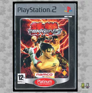Tekken 5 PlayStation 2 PS2 Platinum Game Namco - Completo en Caja CIB PAL - Imagen 1 de 9