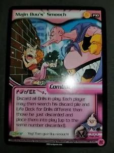 Dragon ball z ccg promo Majin Buu's Smooch P10 DBZ HTF BUU Saga - Picture 1 of 2