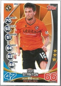 TOPPS MATCH ATTAX SPL-2019-20- #259-DUNDEE UNITED-SAM STANTON - Imagen 1 de 1