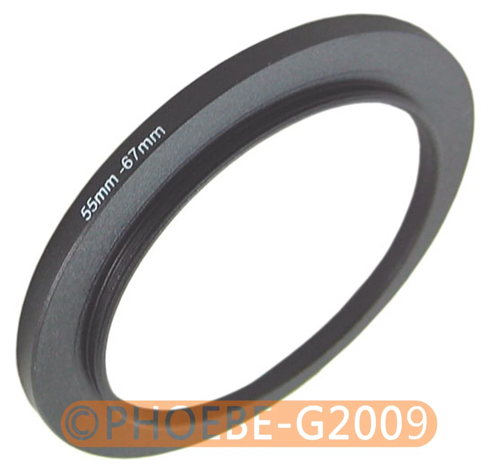 55mm to 67mm 55-67 mm Step Up Filter Ring  Adapter - Image 1 of 1