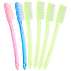 6 Pcs Travel Manual Cleaning Toothbrushes Extra Firm for Adults Hard