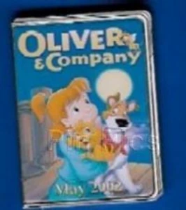 Pin Disney 11542 12 Meses de Magia Estuche DVD Oliver and Company - Imagen 1 de 1