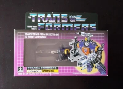 Transformers G1 Bombshell Takara - Decepticons Insecticons Prudox - Imagen 1 de 4