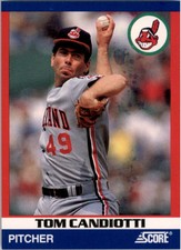 1991 Score 100 Superstars #36 Tom Candiotti