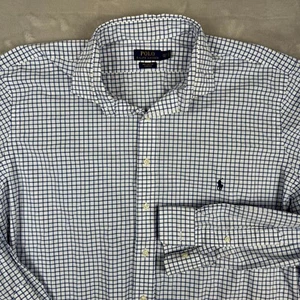Ralph Lauren Polo Blue Men’s Size 2XLT Tall Button Up Shirt 2XLT “Stretch” - Picture 1 of 7