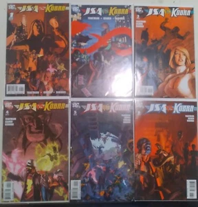 JSA VS. KOBRA COMPLETE COMIC SET #1-6 DC 2009 (B34)(6) - Picture 1 of 7