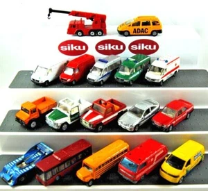 Various SIKU FORD MERCEDES-BENZ PORSCHE VW Cars & EMERGENCY / POLICE Vehicles - Picture 1 of 217